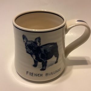 Anthropologie Molly Hatch French Bulldog Mug